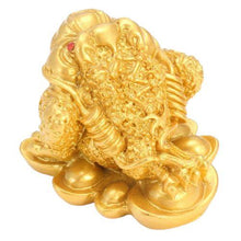 Cargar imagen en el visor de la galería, Statue de Jin Chan (ou crapaud d'or) - image 2