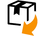 ícono de 'Devolución fácil'