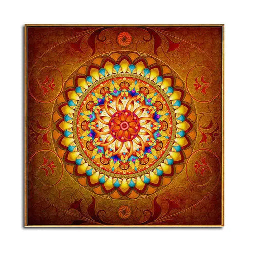 Tantric Mandala Canvas