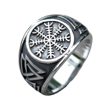 Cargar imagen en el visor de la galería, Anillo Aegishjalmur