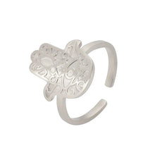 Cargar imagen en el visor de la galería, Anillo Oriental de la Mano de Fatma