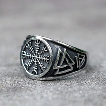 Cargar imagen en el visor de la galería, Anillo Aegishjalmur