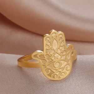 Oriental Ring of the Hand of Fatma