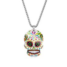Cargar imagen en el visor de la galería, Collier de calavera mexicain - image 14