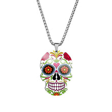 Cargar imagen en el visor de la galería, Collier de calavera mexicain - image 15