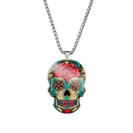Collier de calavera mexicain - image 1