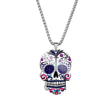 Cargar imagen en el visor de la galería, Collier de calavera mexicain - image 19