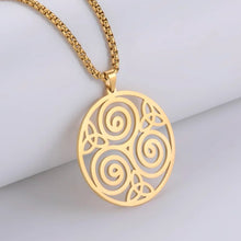 Cargar imagen en el visor de la galería, Pendentif triskel - image 3