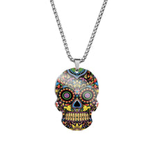 Cargar imagen en el visor de la galería, Collier de calavera mexicain - image 9