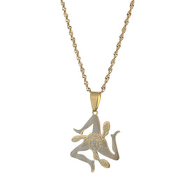 Amulette portant la Trinacrie - image 1