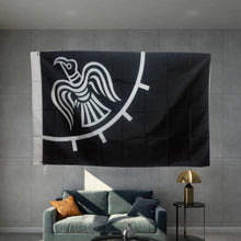 Cargar imagen en el visor de la galería, Bannière au corbeau (ou hrafnsmerki) - image 2