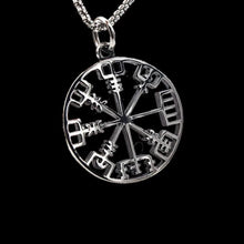 Cargar imagen en el visor de la galería, Pendentif Vegvisir - image 3