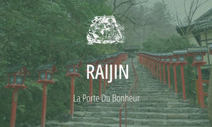 Kamis du Shinto : Raijin (tonnerre, foudre, tempête) 