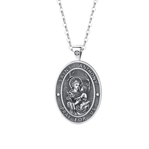 Medaille des heiligen antonius von padua