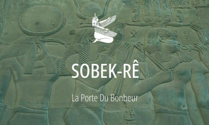 Sobek-Rê : dieu du crocodile solaire (mythologie d'Égypte) 