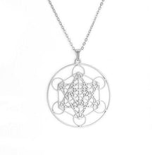 Load image into Gallery viewer, Amulette au cube de Métatron - image 4