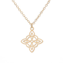 Cargar imagen en el visor de la galería, Amulette aux symboles de la triple déesse - image 1