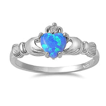 Cargar imagen en el visor de la galería, Anneau de Claddagh irlandais - image 11