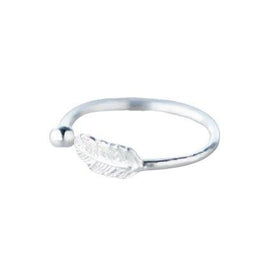 Bague à la plume simple - image 1