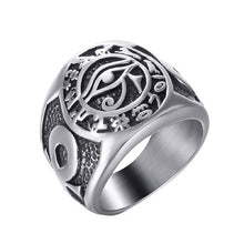 Laden Sie das Bild in den Galerie-Viewer, Bague à l&#39;œil d&#39;Horus - image 2
