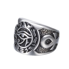 Laden Sie das Bild in den Galerie-Viewer, Bague à l&#39;œil d&#39;Horus - image 3