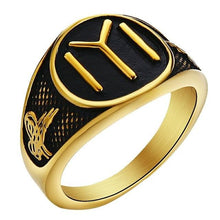 Cargar imagen en el visor de la galería, Bague avec le sceau de la tribu Kayı - image 3