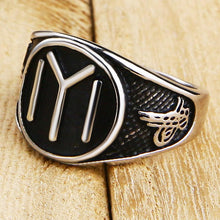 Cargar imagen en el visor de la galería, Bague avec le sceau de la tribu Kayı - image 6