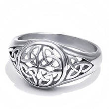 Cargar imagen en el visor de la galería, Bague composée de triquetra - image 2