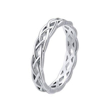 Load image into Gallery viewer, Bague d&#39;un nœud celtique de l&#39;infini - image 1