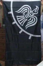 Cargar imagen en el visor de la galería, Bannière au corbeau (ou hrafnsmerki) - image 4