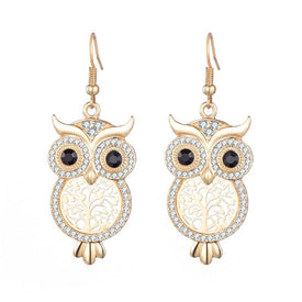 Boucles d'oreilles des chouettes de la nuit - image 1