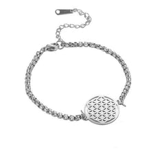 Cargar imagen en el visor de la galería, Bracelet à la fleur de vie - image 1