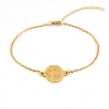 Cargar imagen en el visor de la galería, Bracelet à la médaille de Saint Benoit - image 1