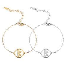 Laden Sie das Bild in den Galerie-Viewer, Bracelet aux runes du futhark nordique - image 22