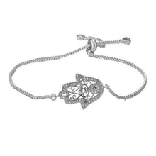 Cargar imagen en el visor de la galería, Bracelet de la main de Fatma en arabesque - image 2