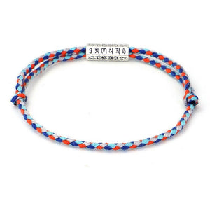 Bracelet tibétain en bois avec mantras - image 10