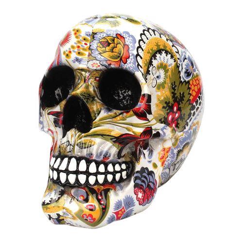 Calavera du Mexique fleuri - image 1