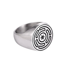 Cargar imagen en el visor de la galería, Chevalière à la roue d&#39;Hécate - image 2