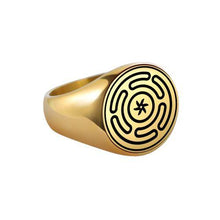 Cargar imagen en el visor de la galería, Chevalière à la roue d&#39;Hécate - image 1