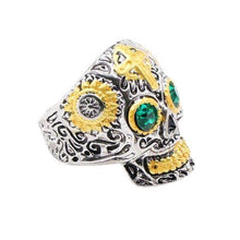 Cargar imagen en el visor de la galería, Chevalière au Calavera - image 1