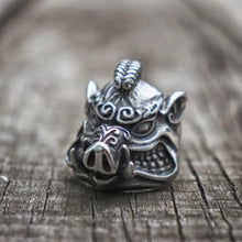 Cargar imagen en el visor de la galería, Chevalière du sanglier en colère - image 3