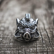 Cargar imagen en el visor de la galería, Chevalière du sanglier en colère - image 2