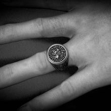 Cargar imagen en el visor de la galería, Chevalière du sceau des Templiers - image 5