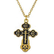 Cargar imagen en el visor de la galería, Collier avec sa croix de Saint Nicolas - image 3