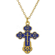 Cargar imagen en el visor de la galería, Collier avec sa croix de Saint Nicolas - image 2
