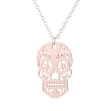 Load image into Gallery viewer, Collier du crâne mexicain modernisé - image 2