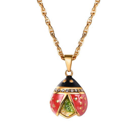 Collier d'une petite coccinelle - image 1