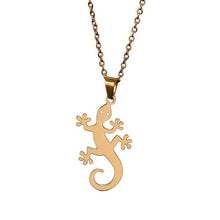 Laden Sie das Bild in den Galerie-Viewer, Collier portant une salamandre - image 1