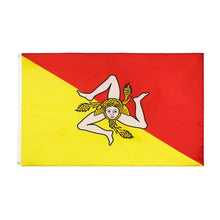 Laden Sie das Bild in den Galerie-Viewer, Drapeau de la Sicile - image 1