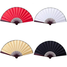 Charger l&#39;image dans la galerie, Éventail japonais de geisha - image 1